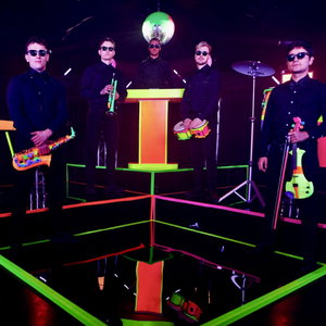 Neon Carnival Band Unusual Musician Kent