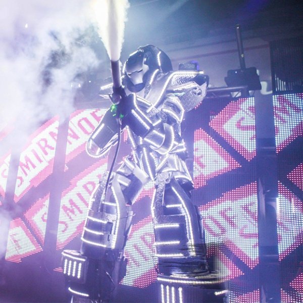 LED Robot Costume Character Kent