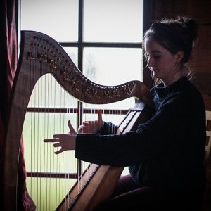 Marias Harp Harpist Down