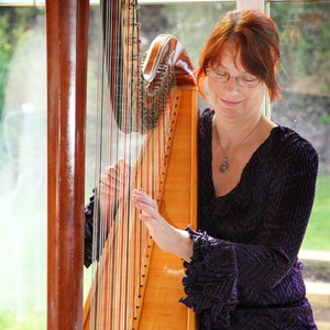 M F Harp Harpist Somerset