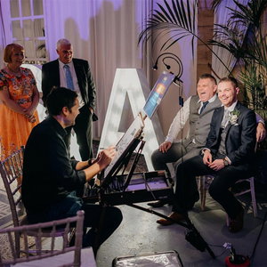 MGI Live Caricature Caricaturist Northumberland