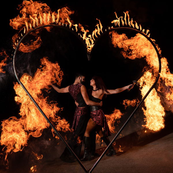 Ruby Reverie Fire Performer London