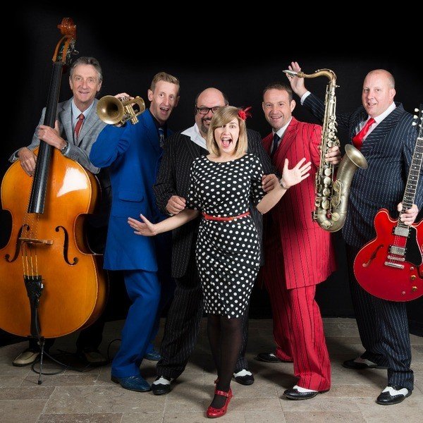 Elaina and The West Coast Stompers Rock n Roll Swing Band Pembrokeshire
