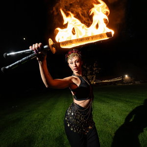Fire Performer Katriana Circus Performer Northamptonshire
