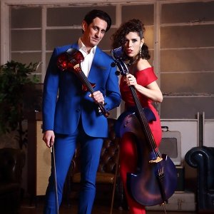 Dave and Linda Electric Violin & Cello Duo London