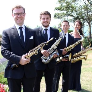 Brava Saxophone Quartet Jazz Band Dorset