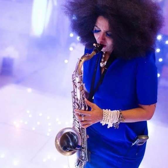 Sax Goddess (Saxophonist) Solo Saxophonist Cheshire