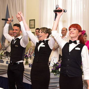 The Singing Waitresses and Waiters Singing Waiter Hertfordshire