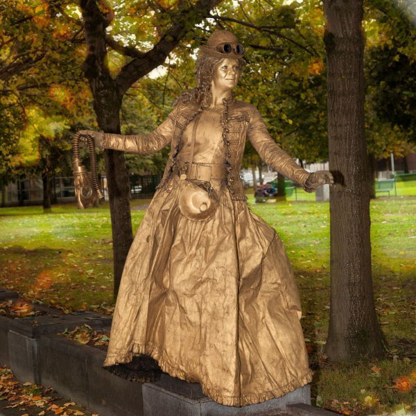 Magical Living Statues