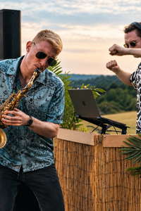 Sunset Fiesta Saxophonist London