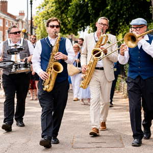 The Hot Horns Brass Band Nottinghamshire