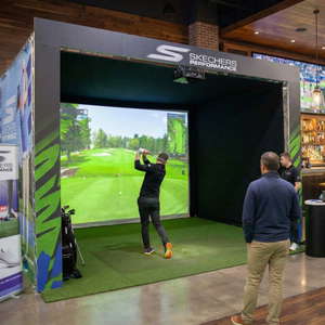 Trackman Golf Simulator Event Supplier South Yorkshire