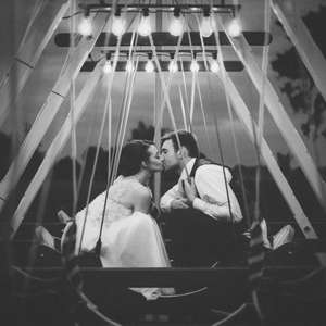 Traditional Swingboats Fairground Ride Lincolnshire