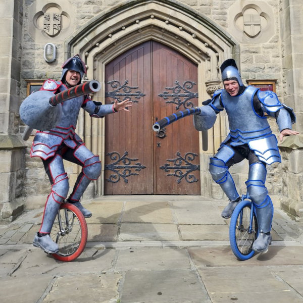 Unicycling Knights Devon