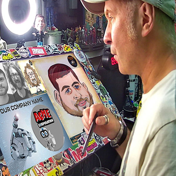 Virtual Caricature Party