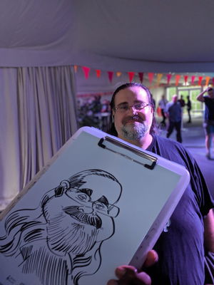 Event Draw A Crowd Caricatures Caricaturist London