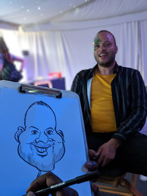 Event Draw A Crowd Caricatures Caricaturist London