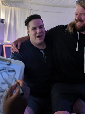 Event Draw A Crowd Caricatures Caricaturist London