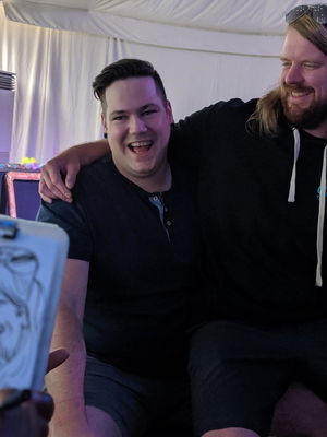 Event Draw A Crowd Caricatures Caricaturist London