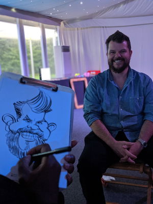 Event Draw A Crowd Caricatures Caricaturist London