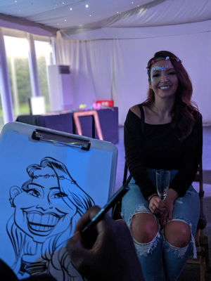 Event Draw A Crowd Caricatures Caricaturist London