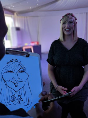Event Draw A Crowd Caricatures Caricaturist London