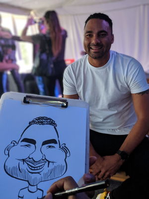 Event Draw A Crowd Caricatures Caricaturist London