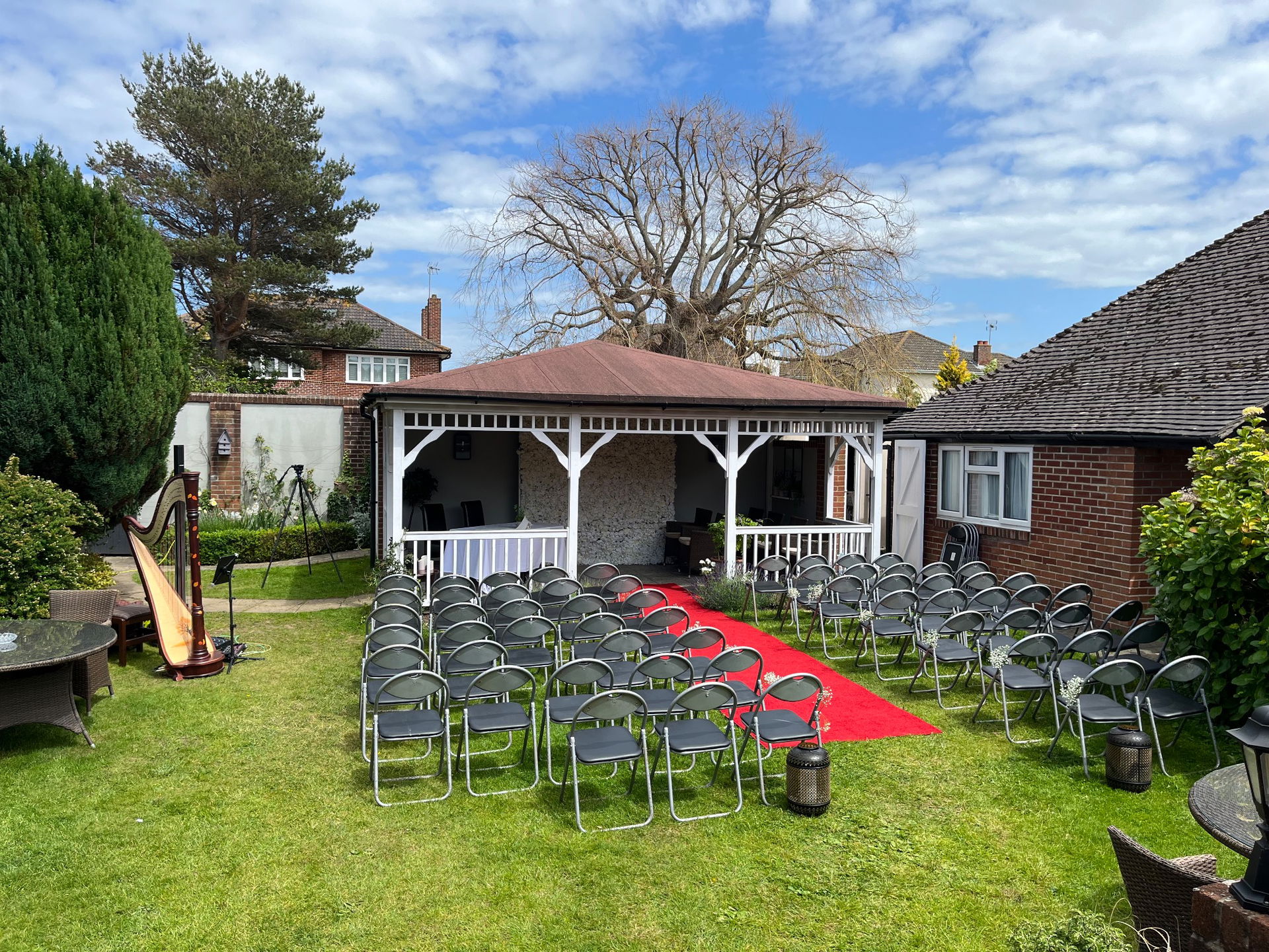 Scarlett Harp Harpist Review Wedding Somerset