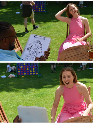 Event Draw A Crowd Caricatures Caricaturist London