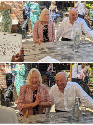 Event Draw A Crowd Caricatures Caricaturist London