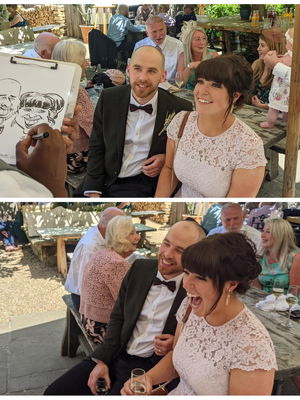 Event Draw A Crowd Caricatures Caricaturist London