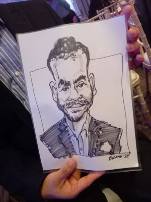 Event Chris Caricatures Caricaturist London