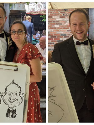 Event Draw A Crowd Caricatures Caricaturist London