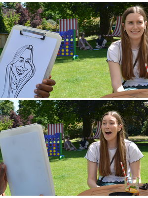 Event Draw A Crowd Caricatures Caricaturist London