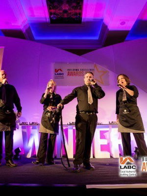 Event Totally Spontaneous Singing Waiter Hertfordshire