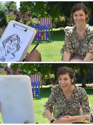 Event Draw A Crowd Caricatures Caricaturist London