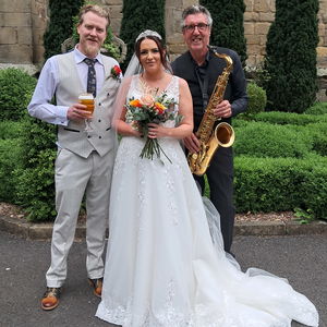 Andrew Peat Saxophonist Wedding Northumberland