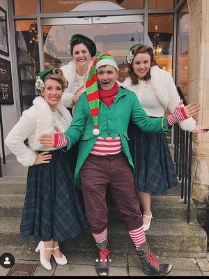 Event Santa Babes Vocal Harmony Trio Buckinghamshire