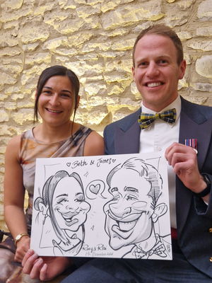 Event Francesco Caricatures Caricaturist London