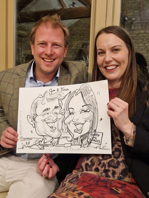 Event Francesco Caricatures Caricaturist London