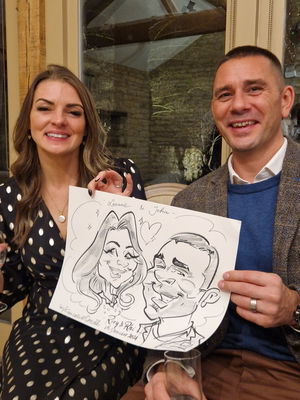 Event Francesco Caricatures Caricaturist London