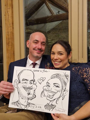 Event Francesco Caricatures Caricaturist London