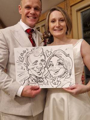 Event Francesco Caricatures Caricaturist London