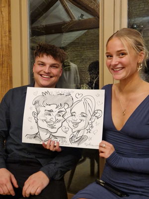 Event Francesco Caricatures Caricaturist London