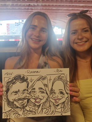 Event Francesco Caricatures Caricaturist London