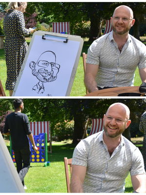 Event Draw A Crowd Caricatures Caricaturist London