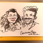 Ruth B booked Caricature Party with Rich for their event in Oxfordshire Caricature Party with Rich Caricaturist Review Corporate Event Oxfordshire