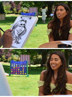 Event Draw A Crowd Caricatures Caricaturist London