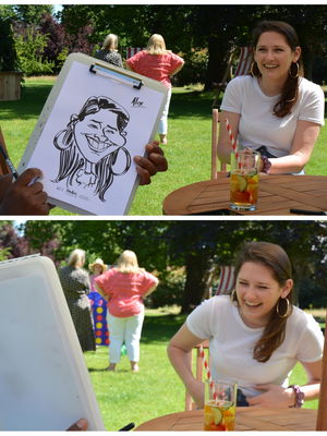 Event Draw A Crowd Caricatures Caricaturist London