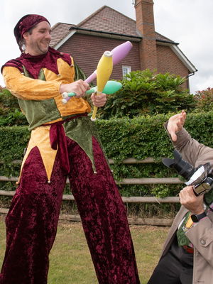 Event Comedy Paparazzi Street Performer East Sussex